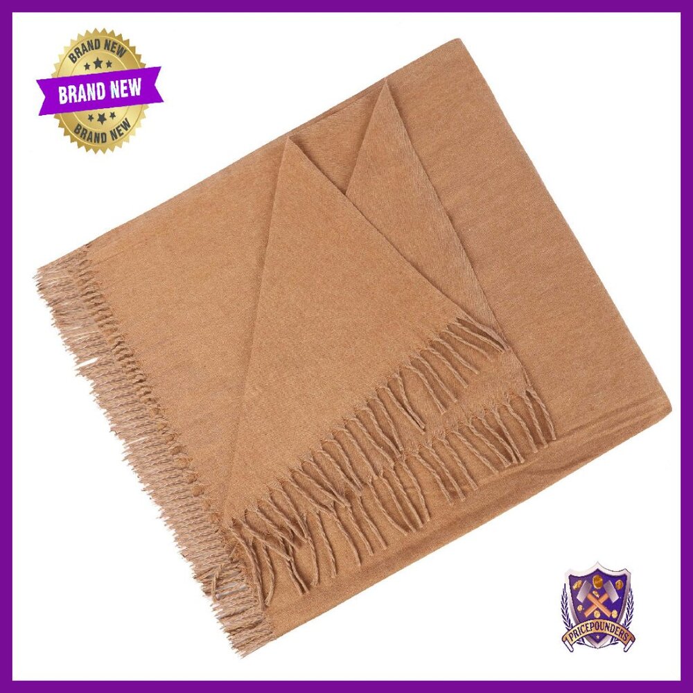 Large Wool Meditation Shawl Throw Wrap Handloom Tibetan Style Unisex
